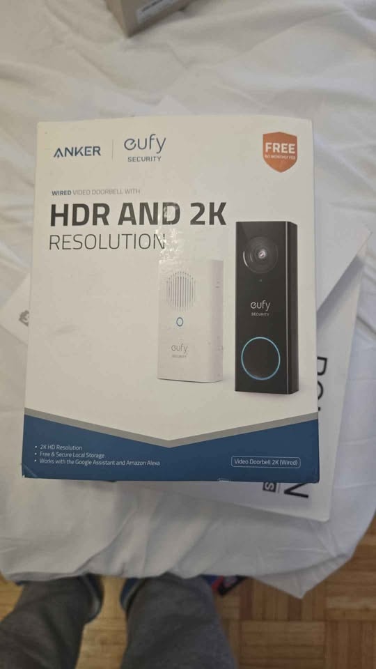 Eufy Security Wi-Fi Video Doorbell