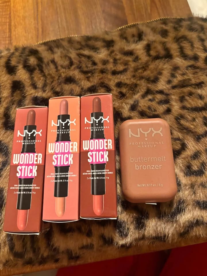 NYX Wonder Blush Sticks & Butter Melt Bronzer