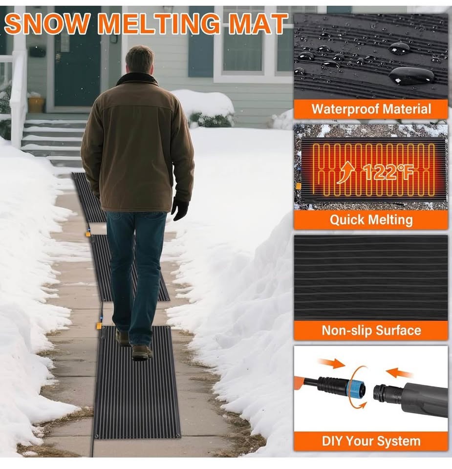 Snow Melting Mat 60x36 inch - photo 3