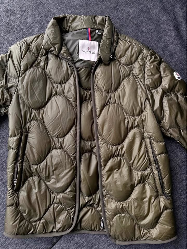 Sporty Moncler Down Filled Men Jacket, Size 3