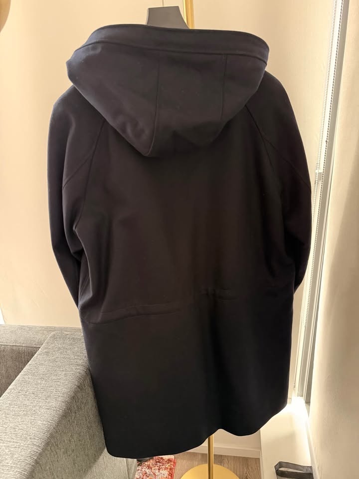 Men COS 100% wool long coat size 38R - photo 2