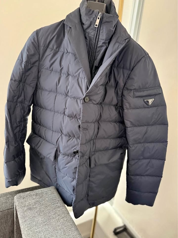 Prada Nylon Down Jacket Size 48
