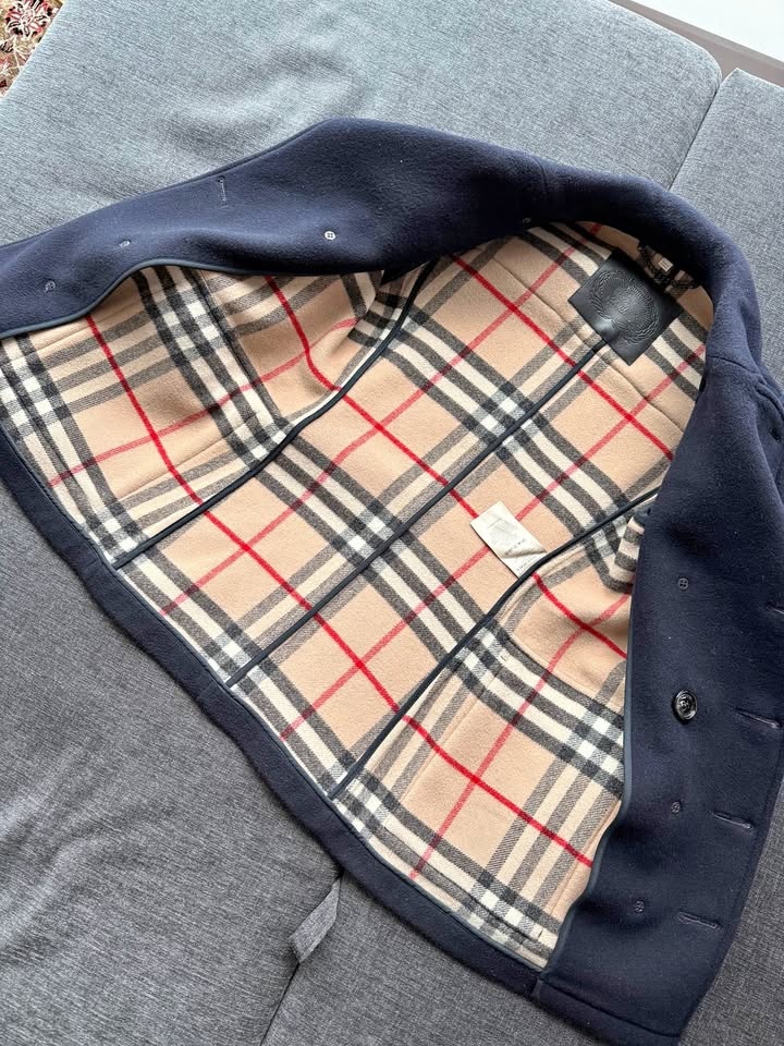 Burberry Wool Pea Coat
