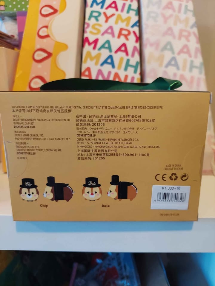 🏆 BNIB Tsum Tsum - Chip & Dale 75th Anniversary Box Set 🌰 - photo 5
