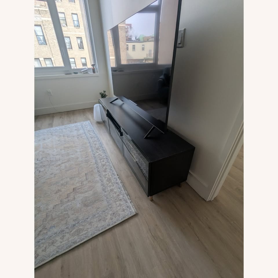 IKEA Besta Olive Green TV Bench - photo 2