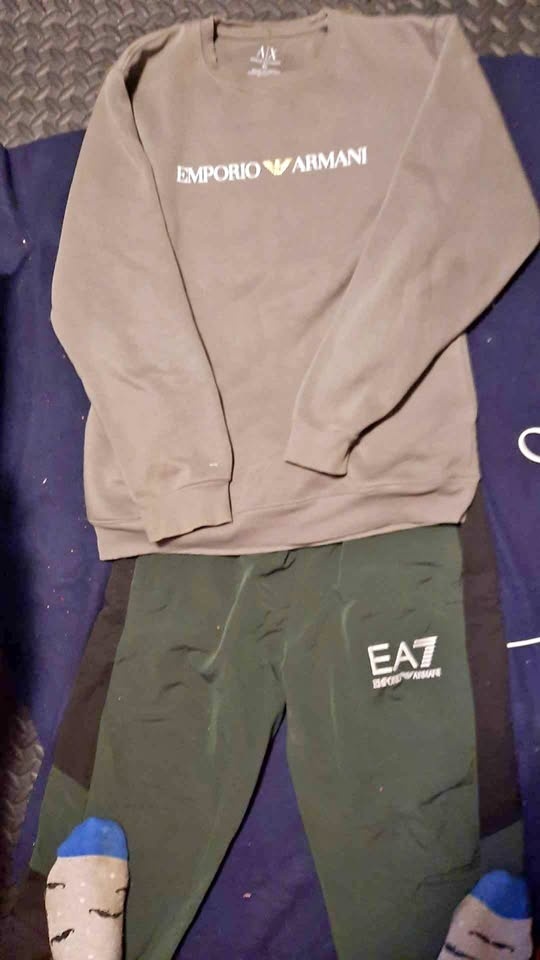Armani Track Suit XL "🏆"