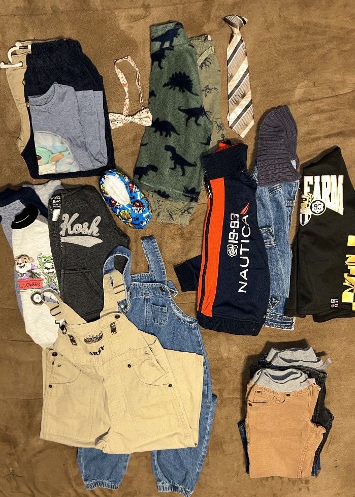 Gently Used Boys Clothes Ages 2-5 Free