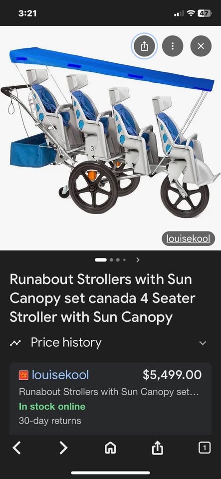 Run about stroller - photo 4