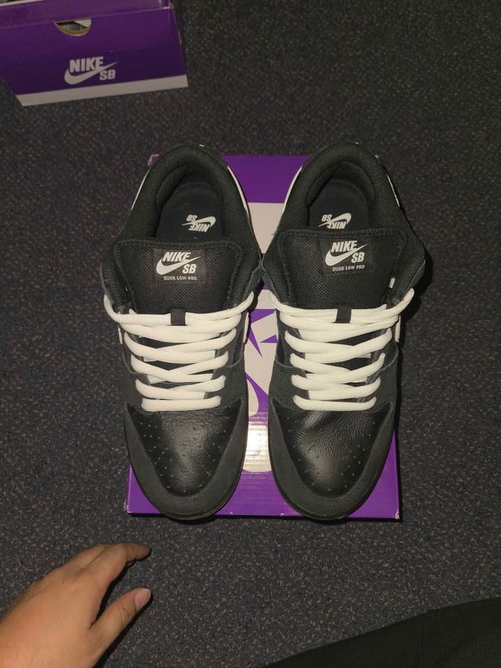 Nike Dunk Low Pro Dark Black Gum - photo 3