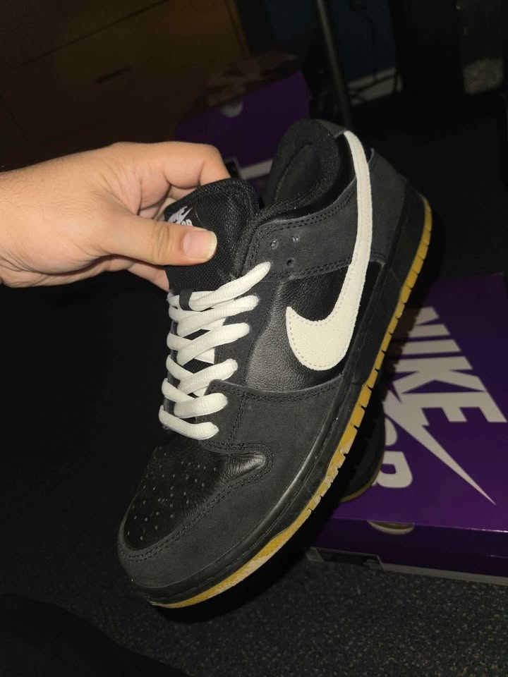 Nike Dunk Low Pro Dark Black Gum - photo 4