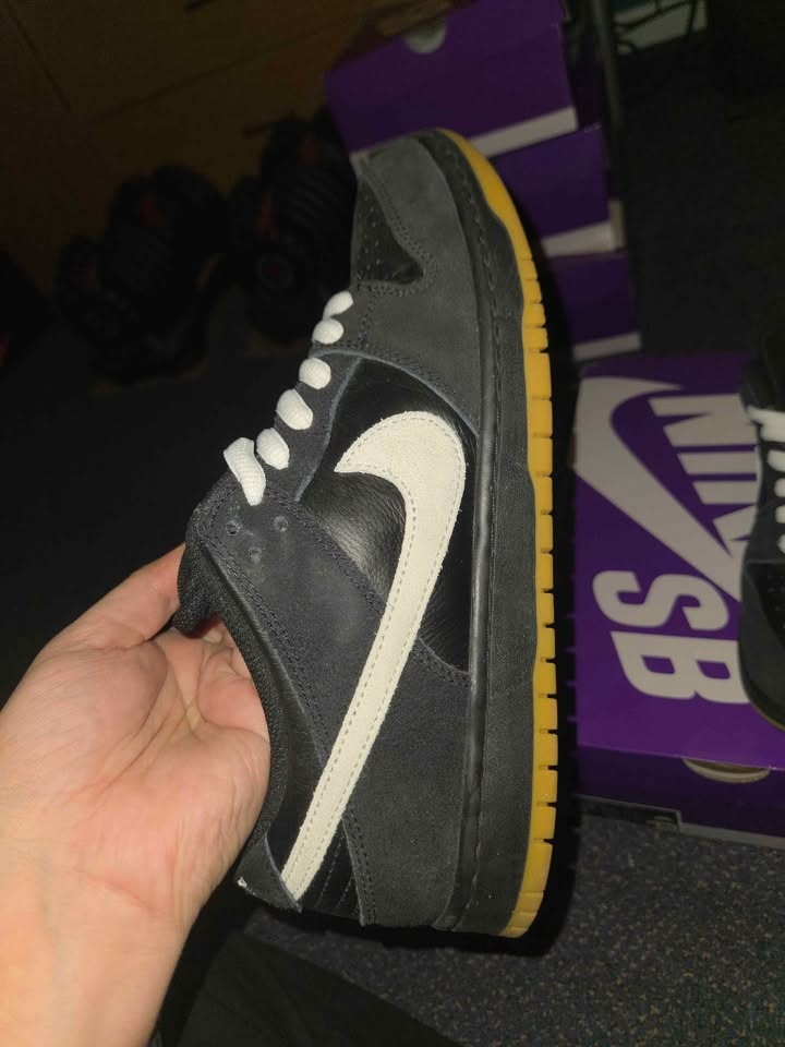 Nike Dunk Low Pro Dark Black Gum - photo 5