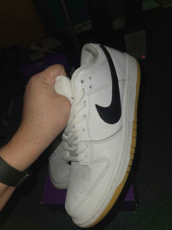 Nike Dunk Low Pro White Gum Size 10.5 - photo 4