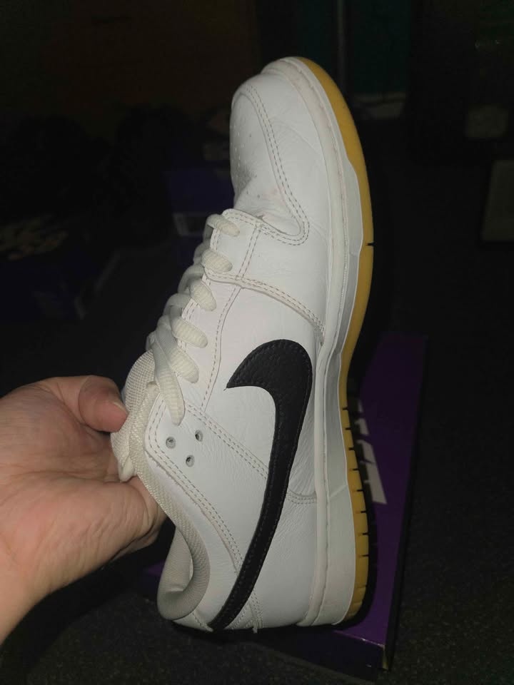 Nike Dunk Low Pro White Gum Size 10.5 - photo 5