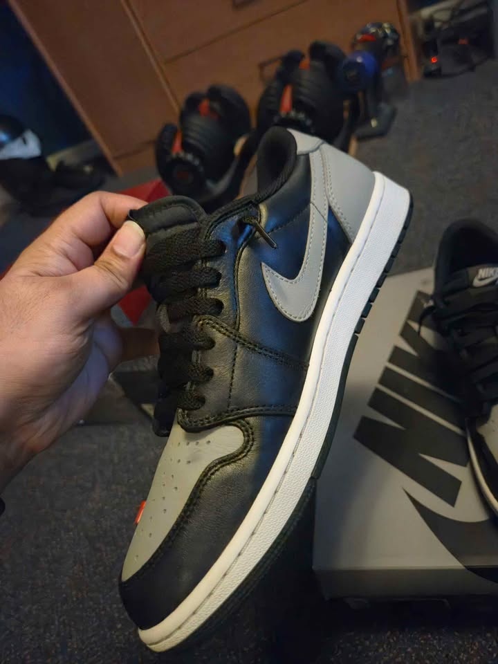 Nike Air Jordan 1 Low OG Shadow Grey Size 10 - photo 2