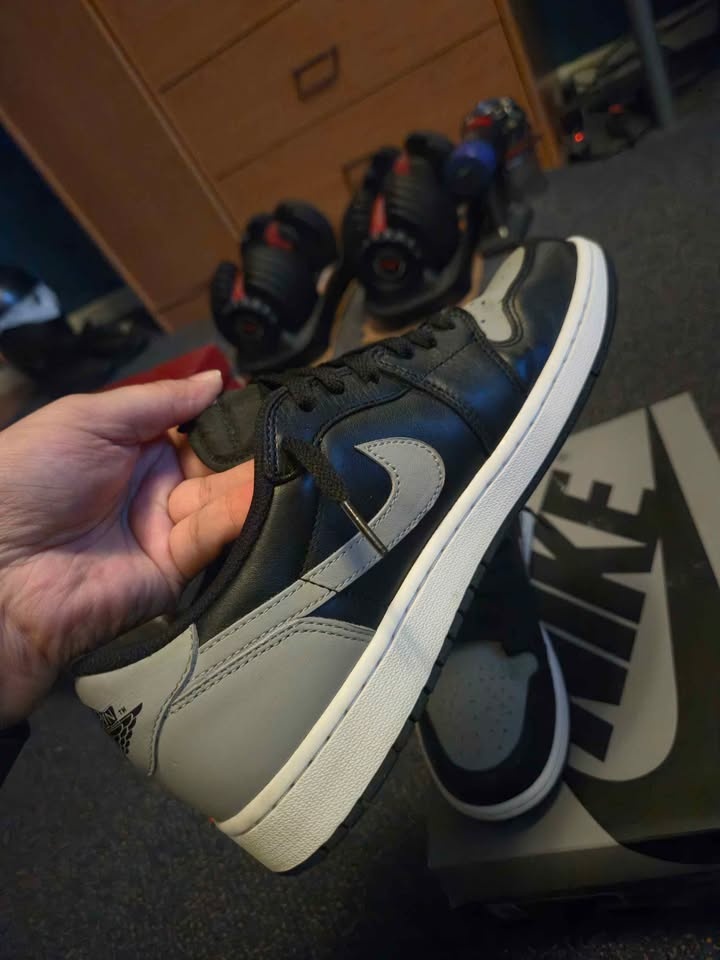 Nike Air Jordan 1 Low OG Shadow Grey Size 10 - photo 5