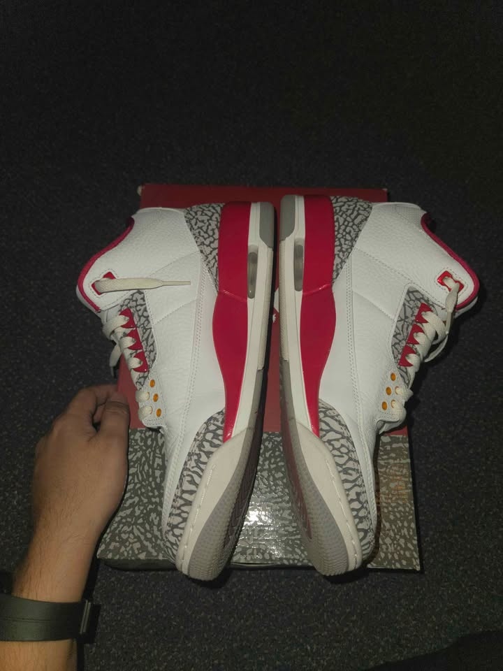 Air Jordan 3 Cardinal Red Size 10.5 - photo 4