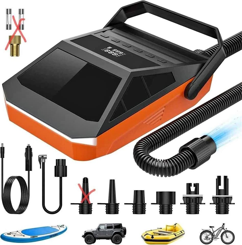 Electric Paddle Board Pump - Missing Accessories