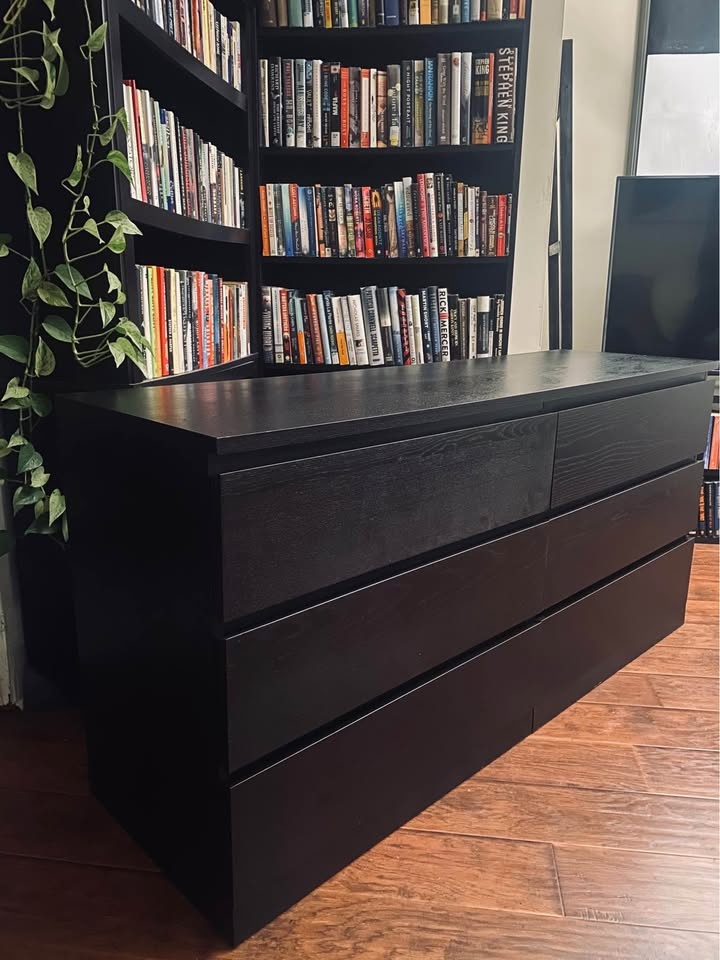 FREE DELIVERY: Long Black Dresser $200 (HRM) - photo 5
