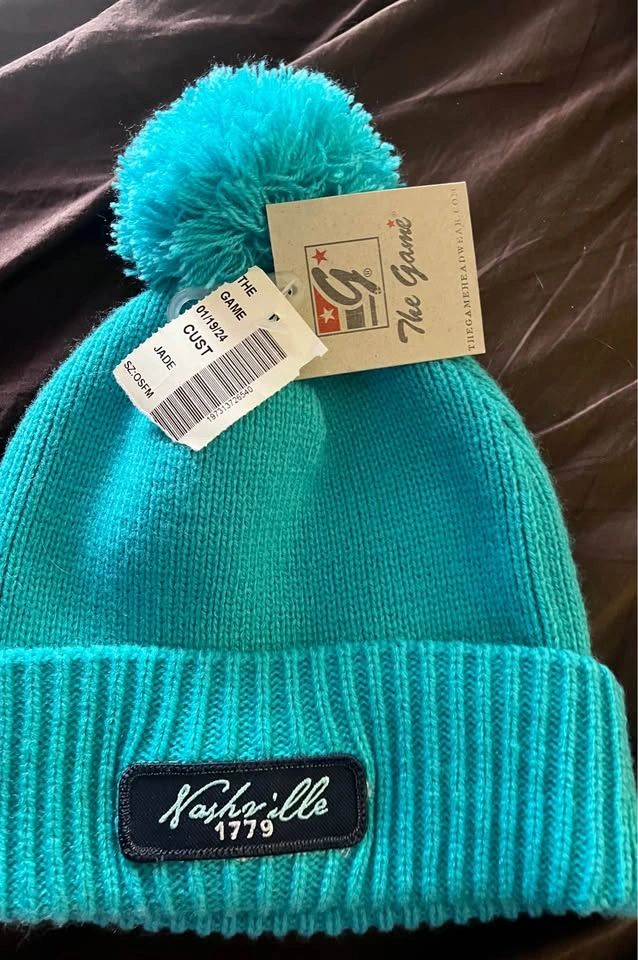 Nashville NEW blue toque/hat