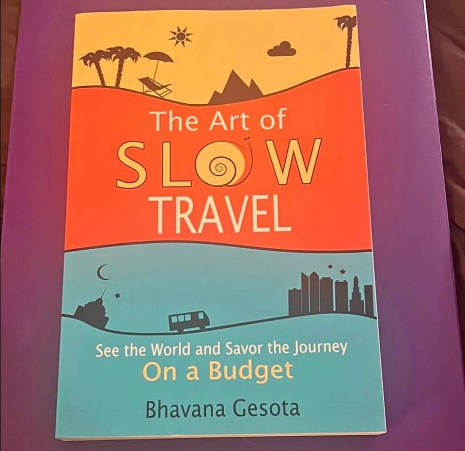 The Art of Slow Travel Book - Like New