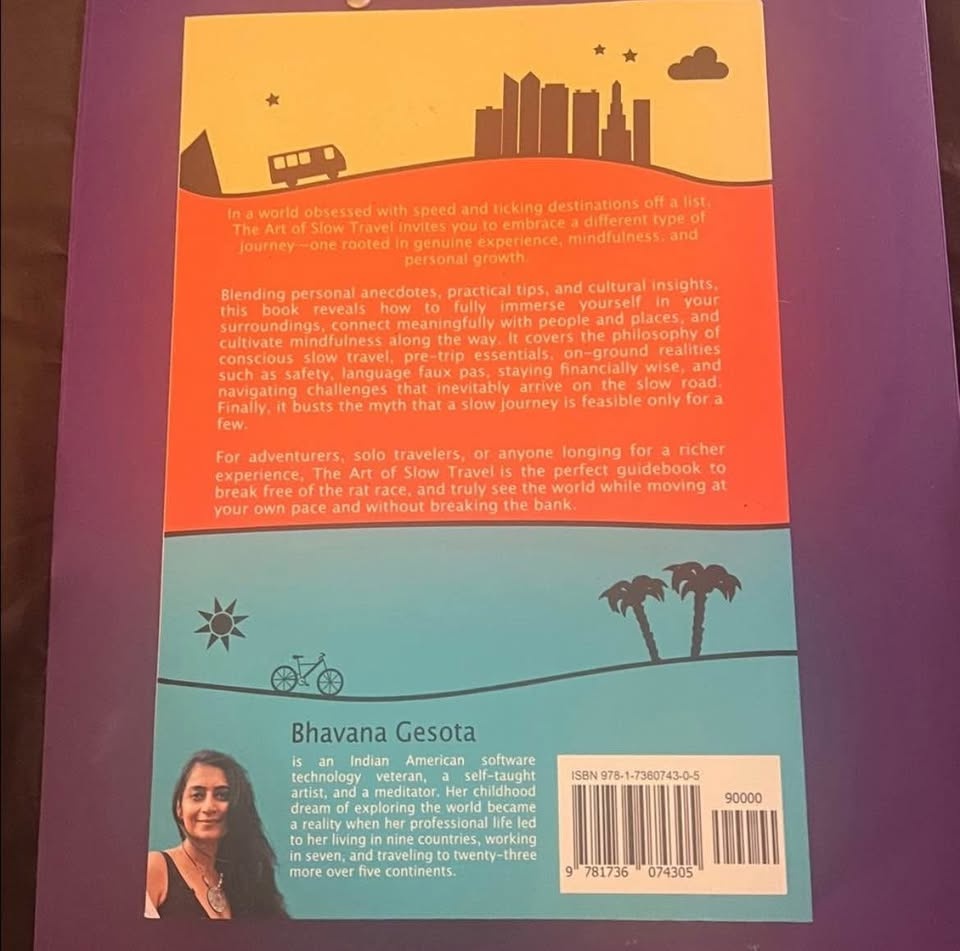 The Art of Slow Travel Book - Like New - photo 2