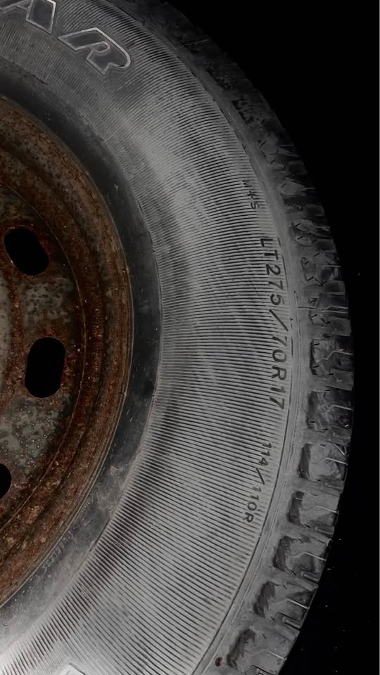 Goodyear Wrangler AT/S LT275/70R17 Tire with Rim - photo 5