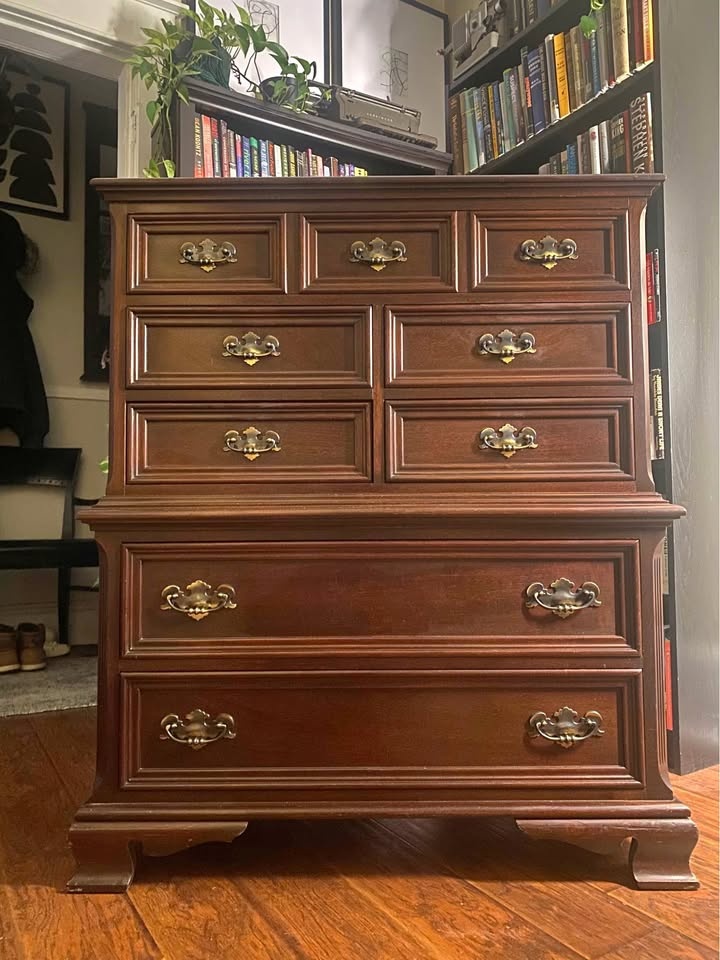 FREE DELIVERY: Genuine Mahogany Dresser $400 (HRM)
