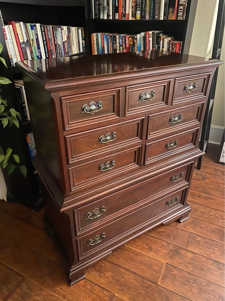 FREE DELIVERY: Genuine Mahogany Dresser $400 (HRM) - photo 3