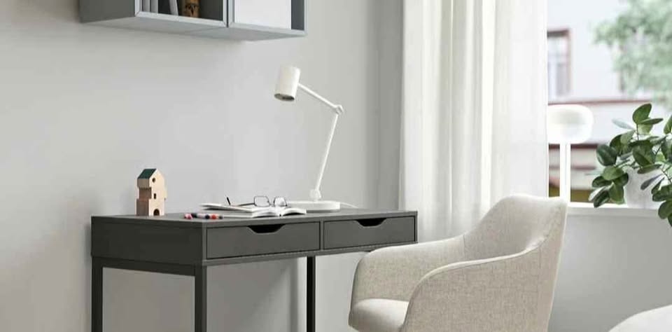 MOVING SALE Ikea grey desk