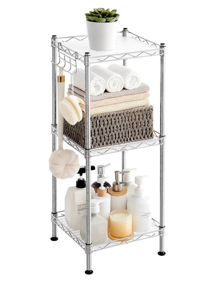 SONGMICS 3-Tier Bathroom Shelf – Space-Saving & Stylish - photo 4
