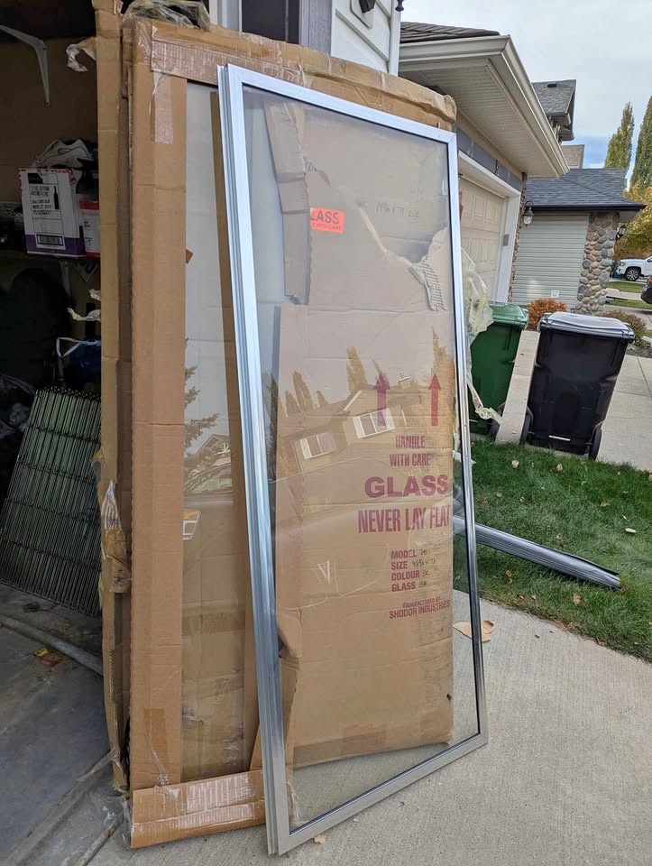 Metal Framed Shower Door