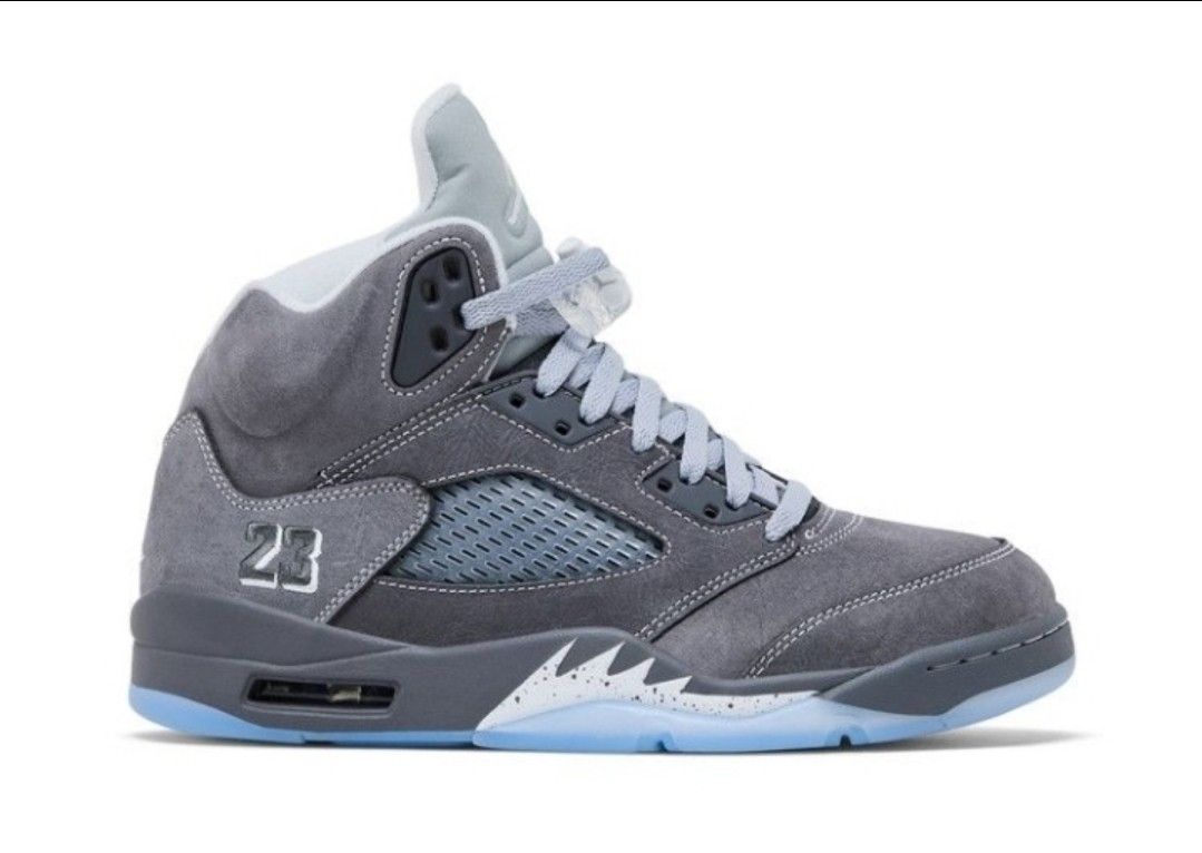 Air Jordan 5 Wolf Grey Mens Size 7