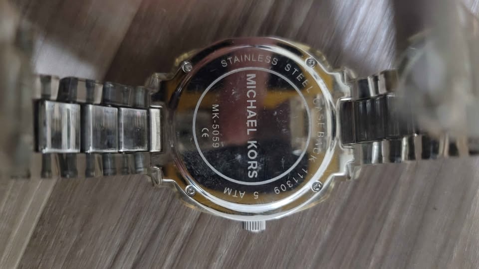 Michael Kors MK-5059 Silver Tone Crystal Watch - photo 4