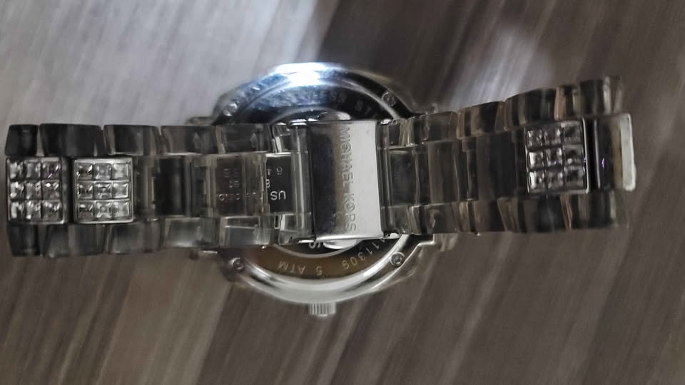 Michael Kors MK-5059 Silver Tone Crystal Watch - photo 5