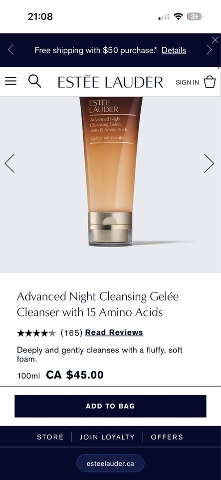 Estée Lauder Advanced Night Cleansing Gel Set - photo 5