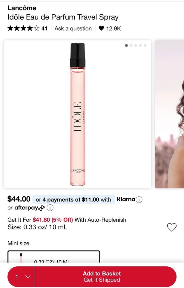 Brand new Lancôme Perfume Sprays 10ml (La vie est belle & Idôle - photo 3