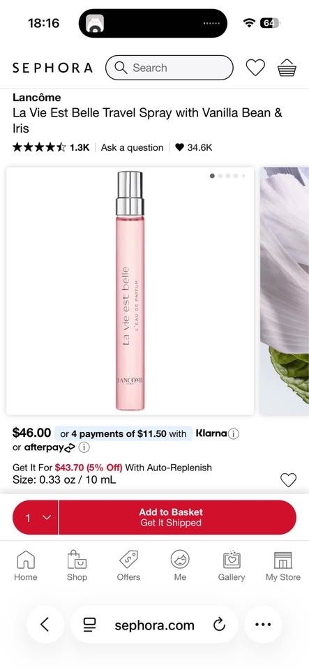 Brand new Lancôme Perfume Sprays 10ml (La vie est belle & Idôle - photo 4