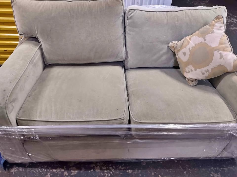 Ethan Allen 2-Seater Sofa - Green (62"x39")