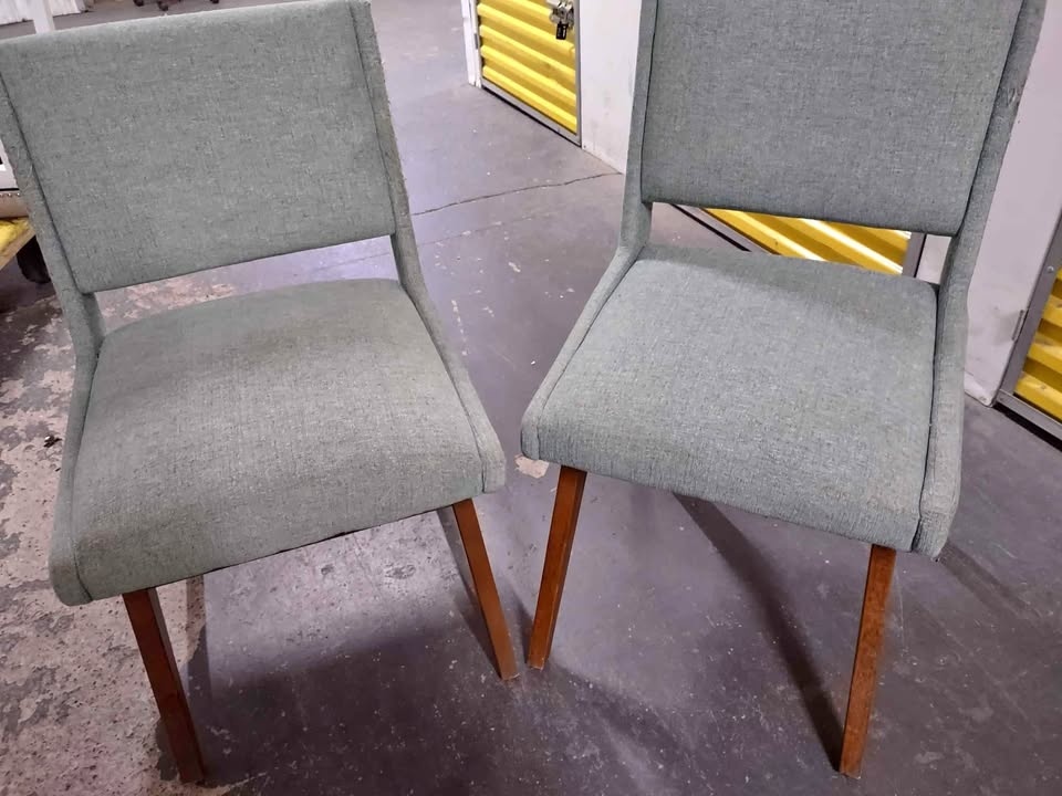 Set of 2 Boomerang Dining Chairs