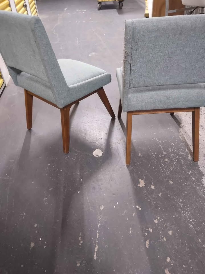 Set of 2 Boomerang Dining Chairs - photo 4