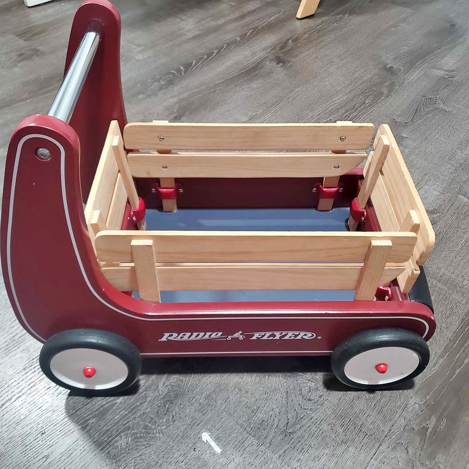 radio flyer push walker wagon #Cleanout