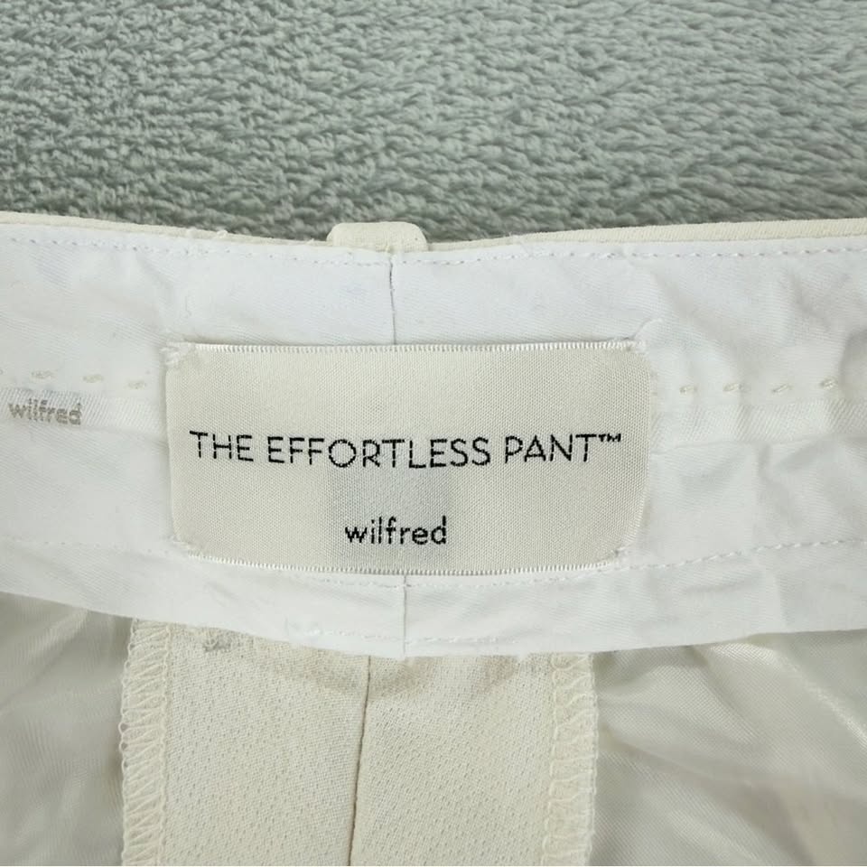 Aritizia Wilfred Effortless Pant Women's Size 0 White - photo 2