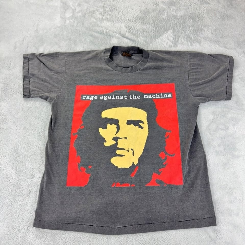 Vintage Rage Against the Machine Men's Size Large Che Guevara Si