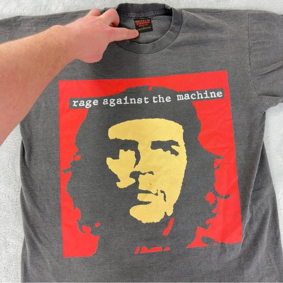Vintage Rage Against the Machine Men's Size Large Che Guevara Si - photo 5