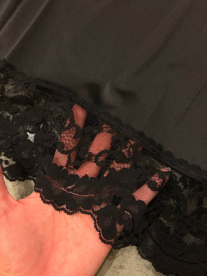 Vintage Lace Midi Slip Skirt - photo 3