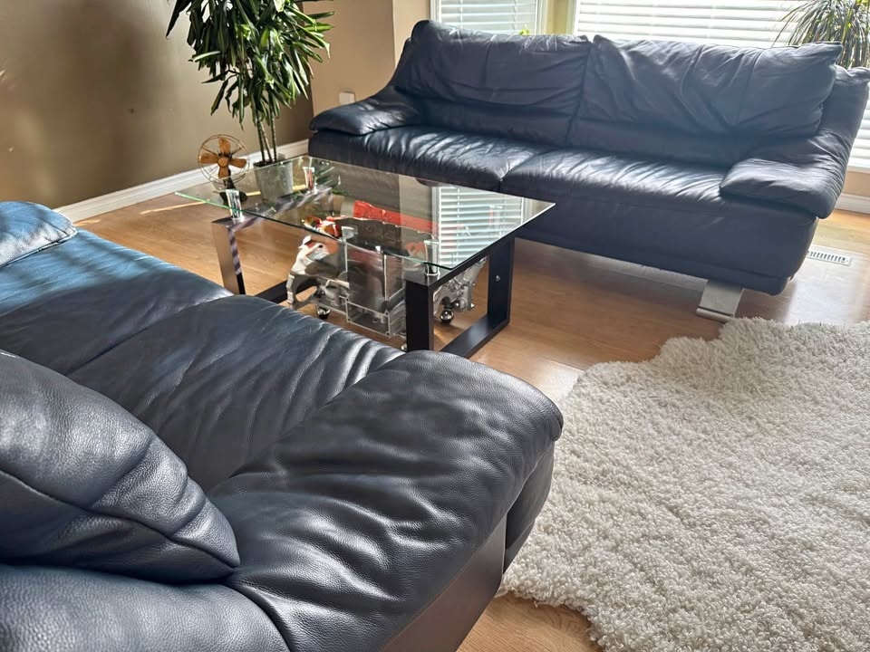 Italian Sofa Set Premium Leather