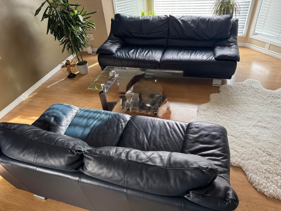 Italian Sofa Set Premium Leather - photo 2