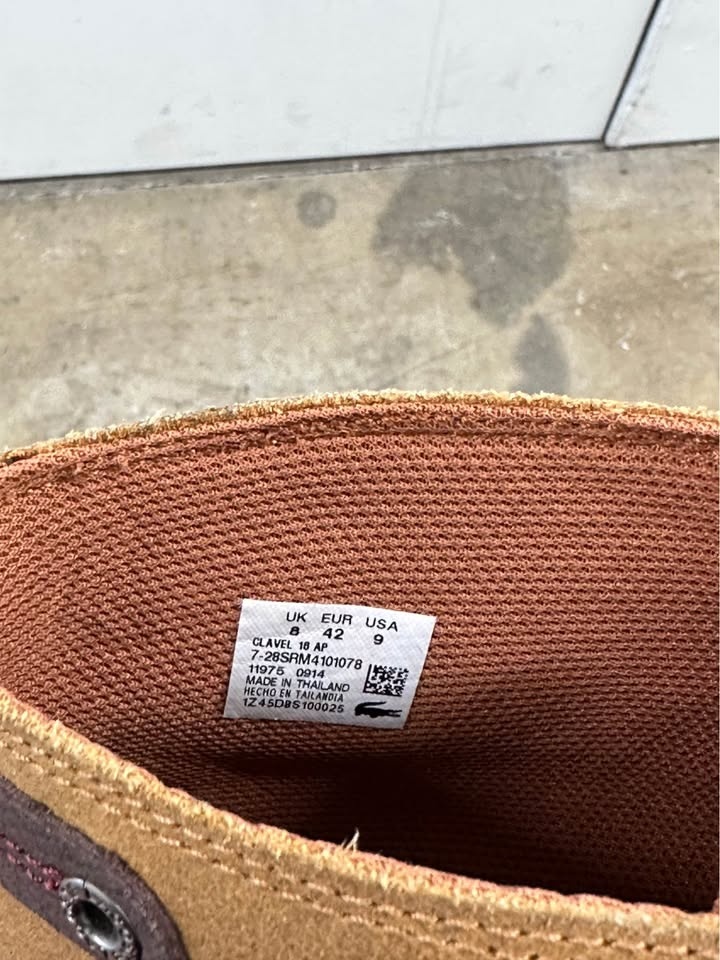 Lacosta shoes size 9 - photo 3