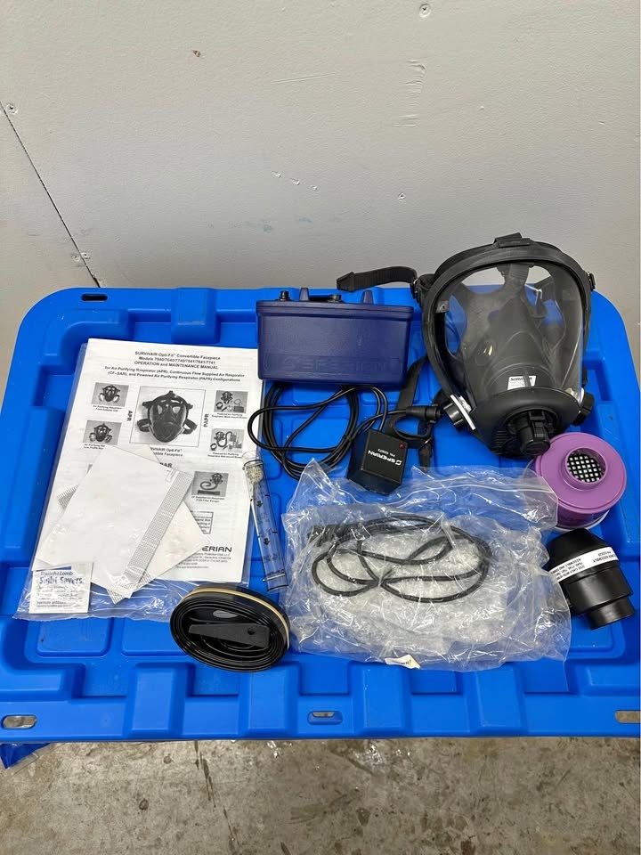 Honeywell PAPR Full Face Respirator - Complete Kit