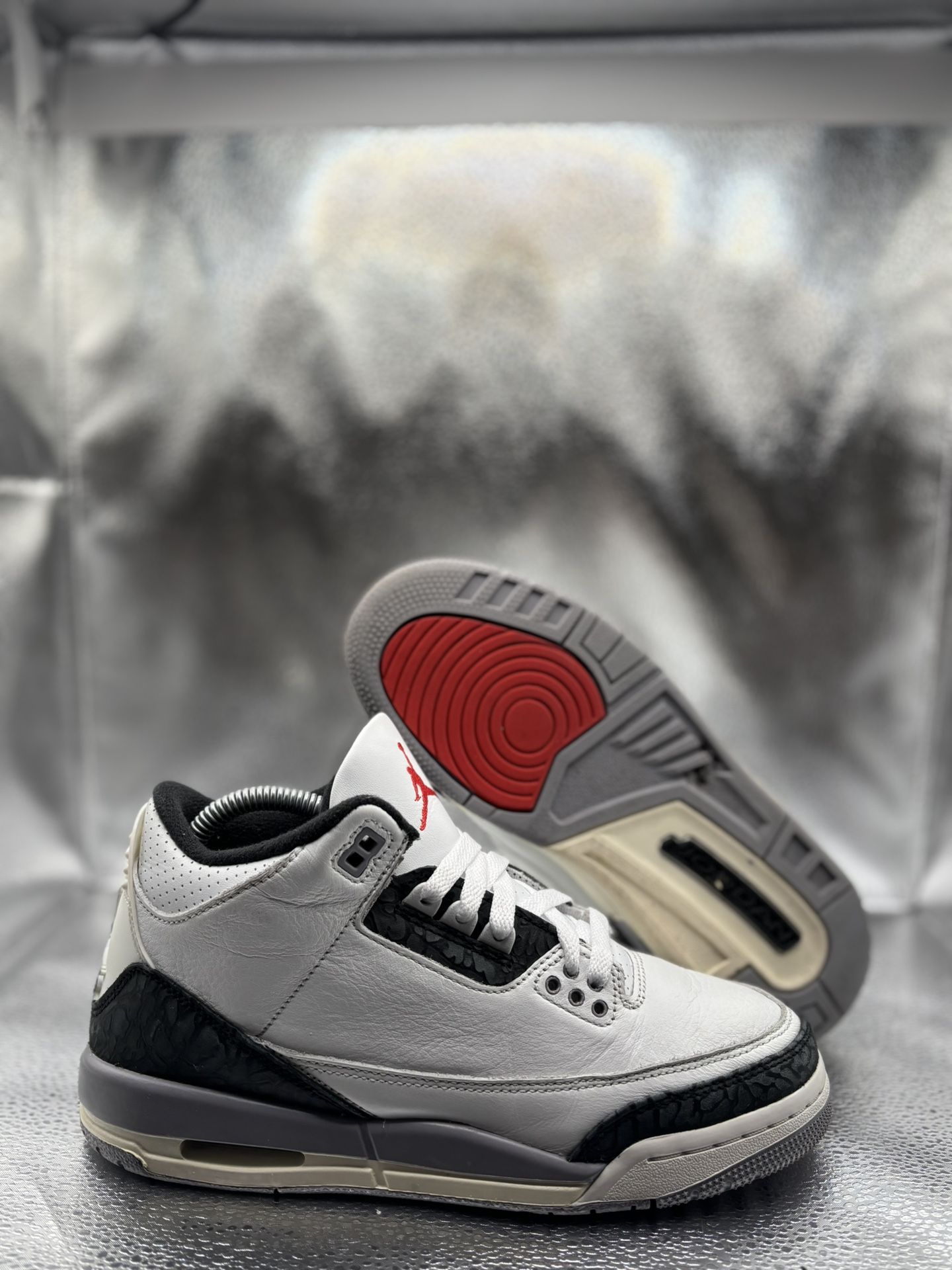 Air Jordan 3 Cement Grey GS